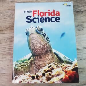 HMH Florida Science Grade 3 Student Workbook Some Writing Inside READ
